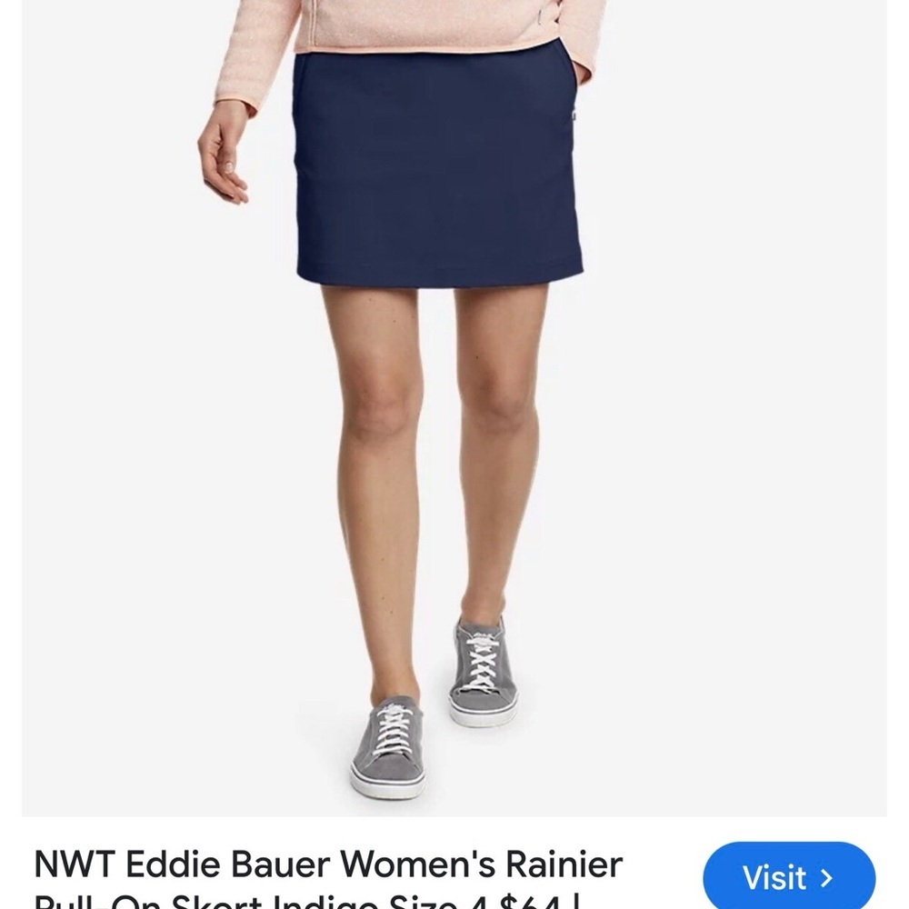 Eddie Bauer Navy Skort - Picture 10 of 10